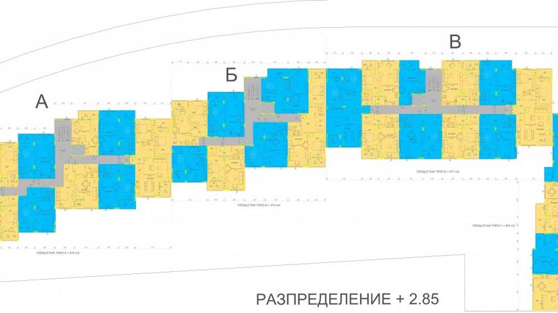 Новое строящееся здание в районе Кауфланд Меден Рудник Новое строящееся здание в районе Кауфланд Меден Рудник