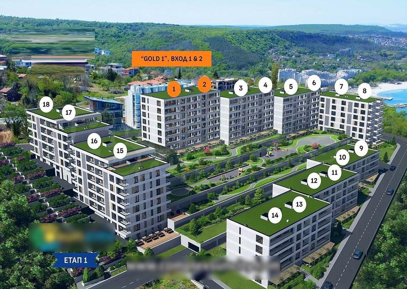 Изискани 1-стайни, 2-стайни, 3-стайни и 4-стайни апартаменти на 800 м от плажа Изискани 1-стайни, 2-стайни, 3-стайни и 4-стайни апартаменти на 800 м от плажа