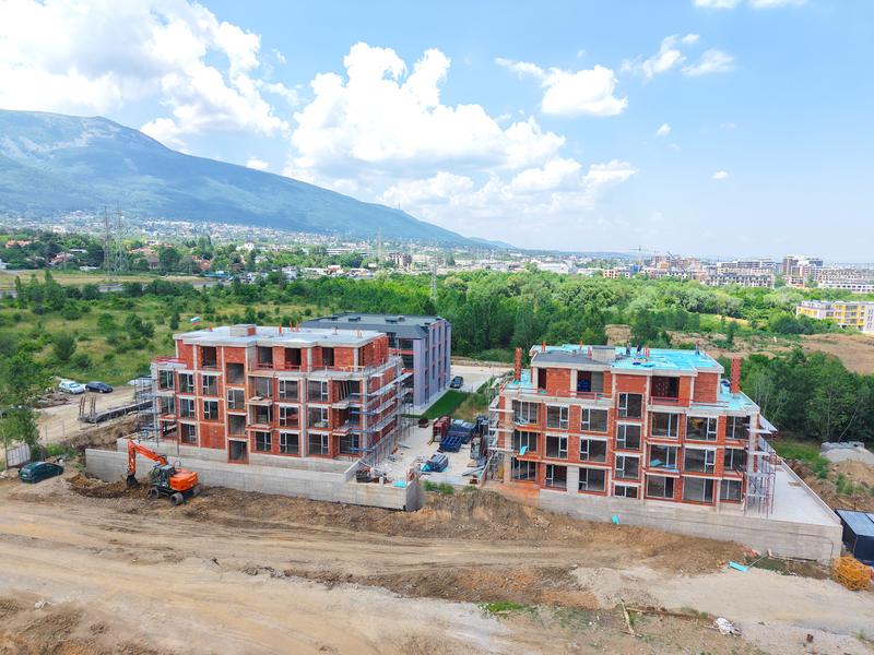 Modern apartment complex with spacious layouts Modern apartment complex with spacious layouts
