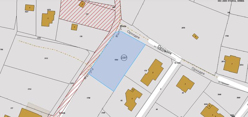 Plot for low-rise construction in an area with mineral springs and clean air Plot for low-rise construction in an area with mineral springs and clean air