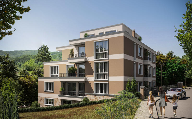Building with 12 apartments in the greenery and tranquility of the village of Vladaya Building with 12 apartments in the greenery and tranquility of the village of Vladaya