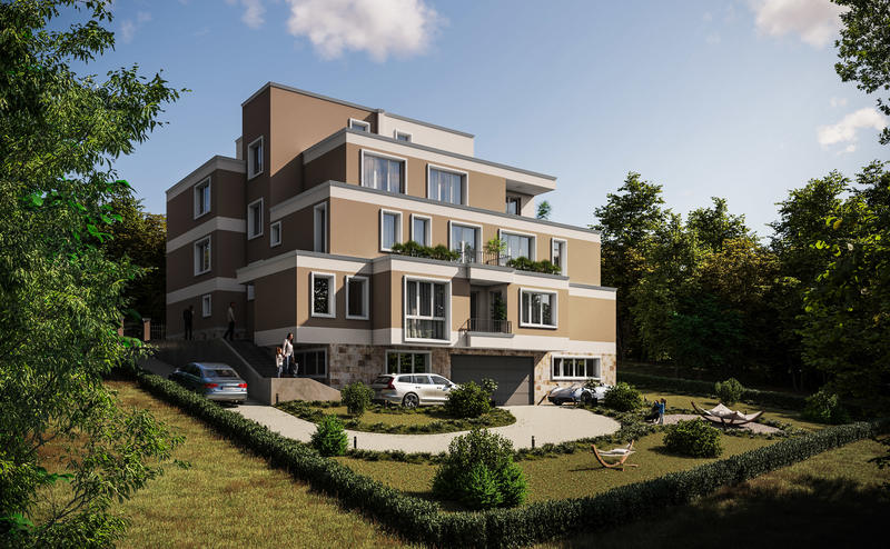 Building with 12 apartments in the greenery and tranquility of the village of Vladaya Building with 12 apartments in the greenery and tranquility of the village of Vladaya