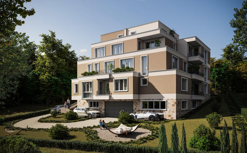 Building with 12 apartments in the greenery and tranquility of the village of Vladaya Building with 12 apartments in the greenery and tranquility of the village of Vladaya