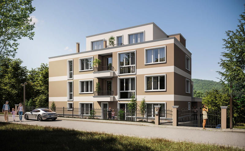 Building with 12 apartments in the greenery and tranquility of the village of Vladaya Building with 12 apartments in the greenery and tranquility of the village of Vladaya