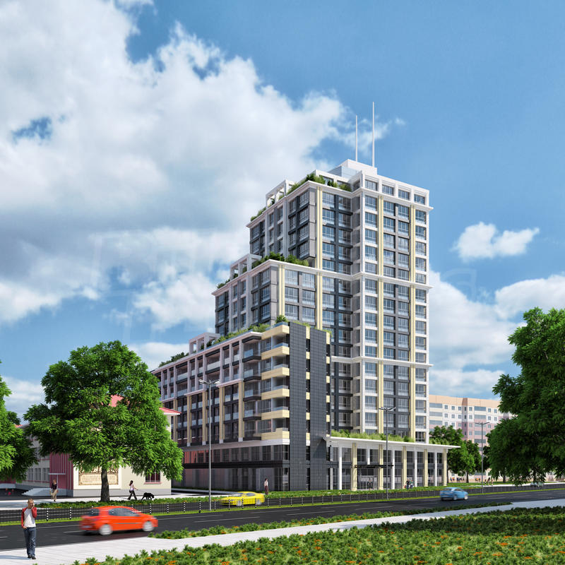 Last apartments with 360 panoramic views of the city and the sea