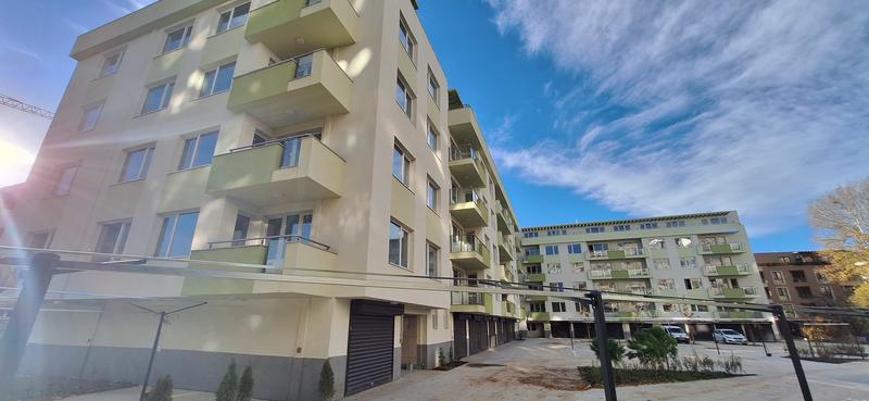 Spacious living area, two large bedrooms, south-facing terrace and panoramic views towards the Rhodope Mountains