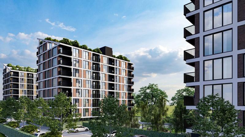 Last two-bedroom apartment in a new gated complex of three residential buildings in Izgrev district