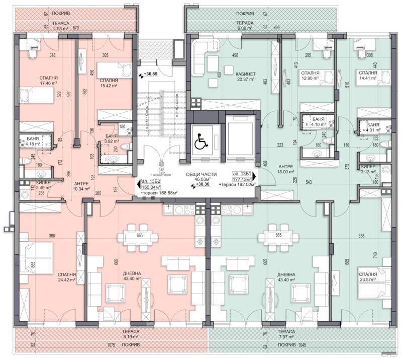 Apartments, garages and parking lots with communicative location in Plovdiv