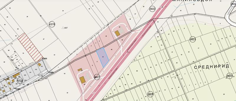 Land suitable for construction of a hotel and restaurant