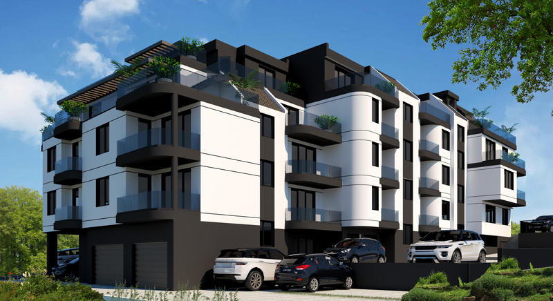 New construction apartments near the beach in Akra area