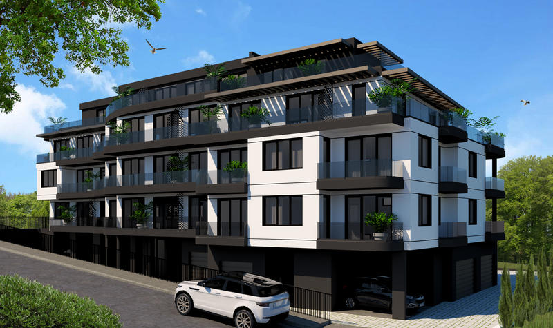 New construction apartments near the beach in Akra area