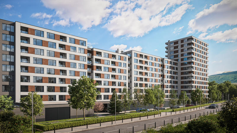Premium apartments with energy independence and modern architecture meters away from the ideal center of Sofia