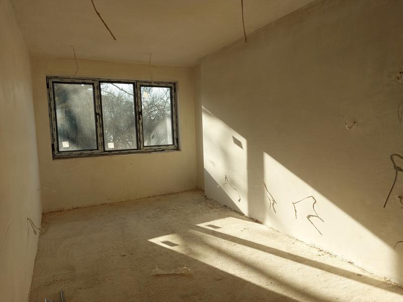 Modern building under construction next to Tsar Boris III Blvd.