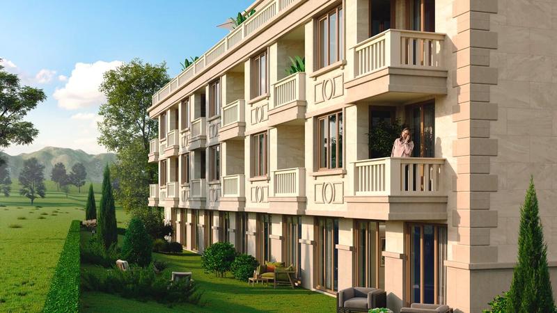 Residential complex with amenities in the town of Bankya