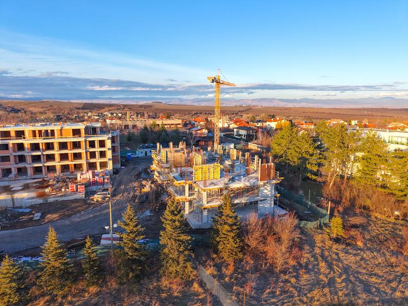 Residential complex with amenities in the town of Bankya