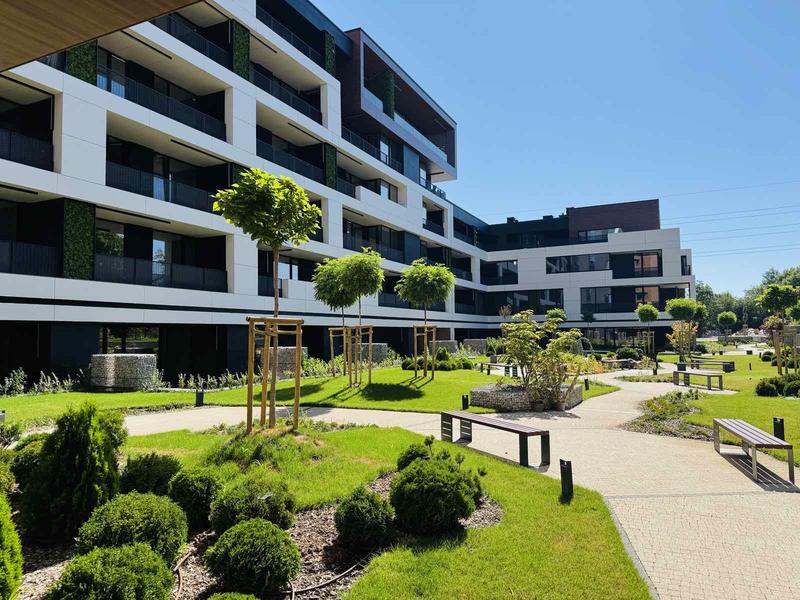 Modern urban apartment in the luxury complex RUHouse II