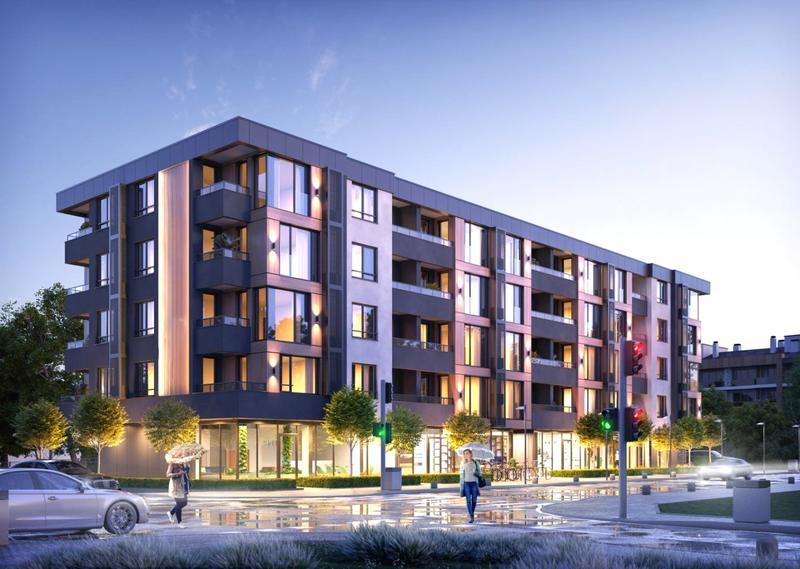 Contemporary architecture, a proven investor, and an excellent location in southern Sofia