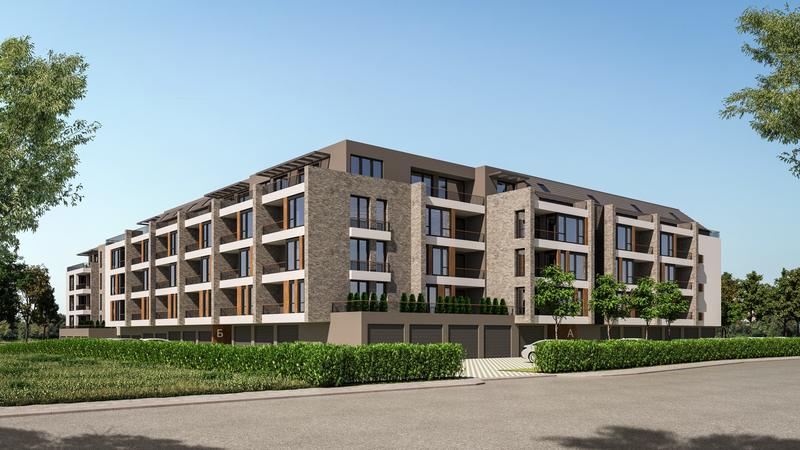 Spacious apartments high-end construction without maintenance fee