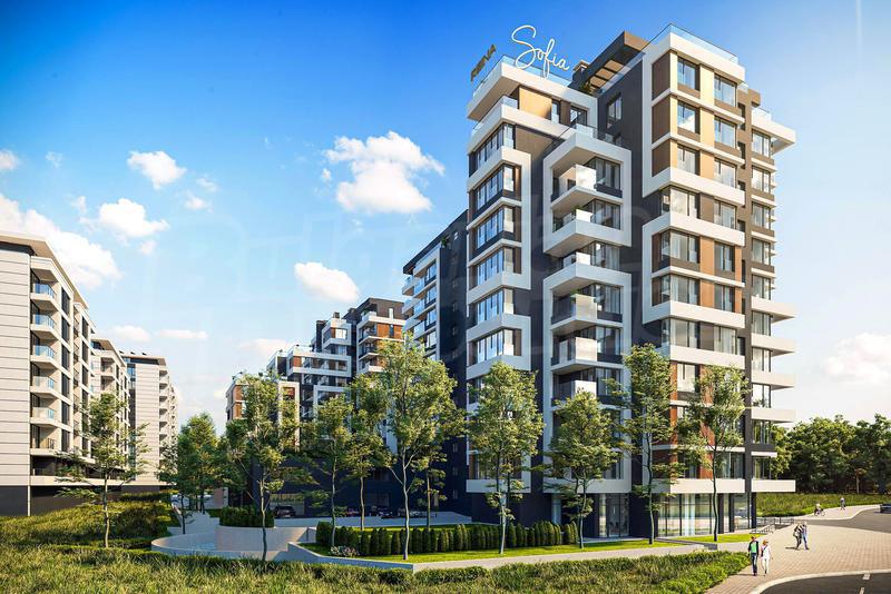 Last shops and 2-bedroom apartments in a complex with green areas and received Act 16