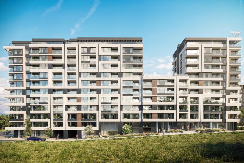 Last apartments in a complex with green areas and received Act 16