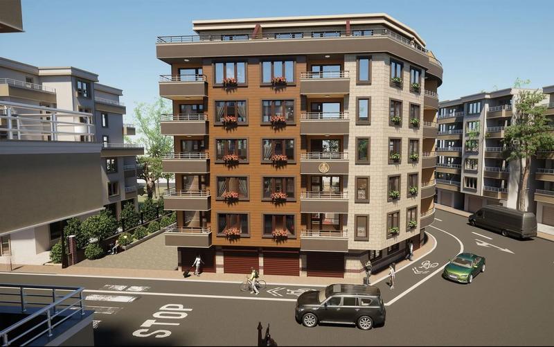 New building near the center of Pomorie