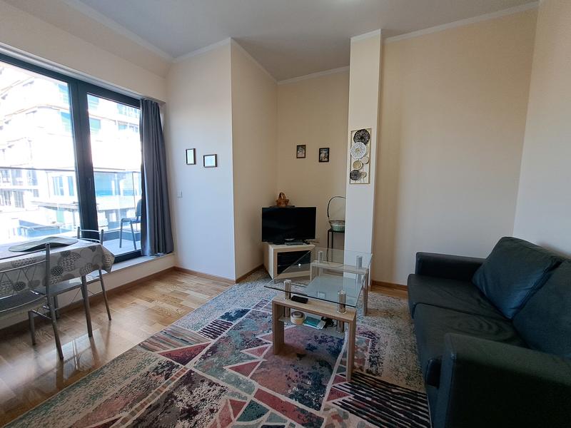 Fully furnished new apartment in a luxury building.