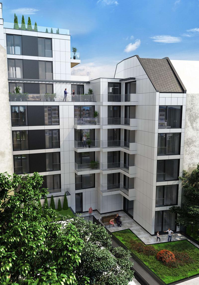 Spacious apartments with convenient access to the metro station "Bulgaria Blvd." and South Park