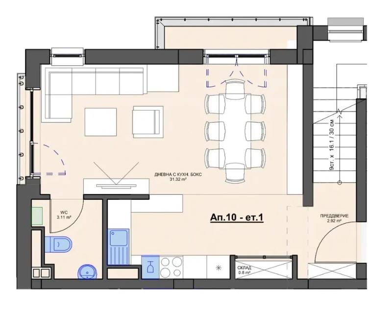 ������ � ����������� �� ������ � 10 ����������� � ��. �������� ����
