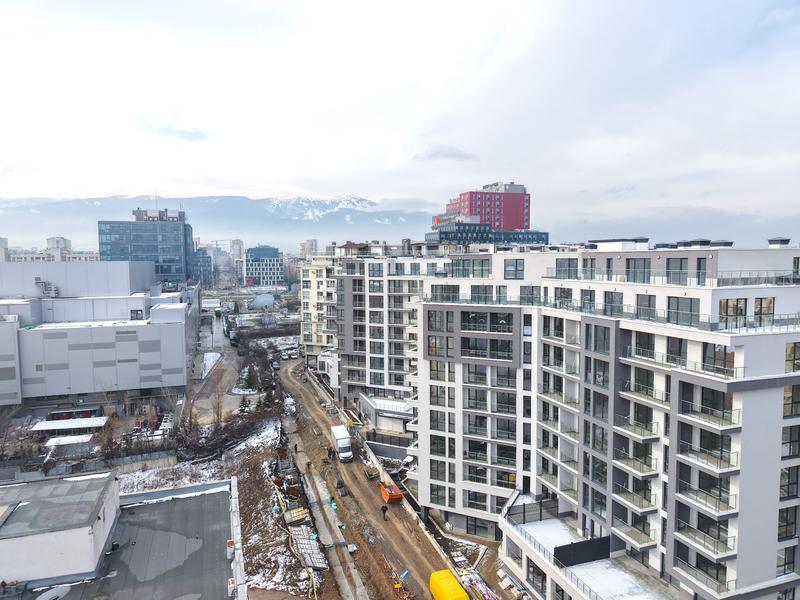 Modern apartments with impressive architecture and excellent location near the Mall, the Airport, business areas and Tsarigradsko Shosse Blvd.