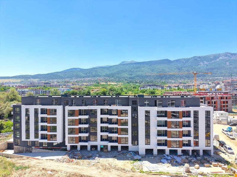 Functional home with a south-facing living room and two bedrooms in a new residential building