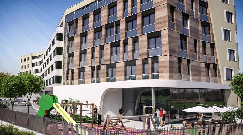 Studios, one and two bedroom apartments near the sea