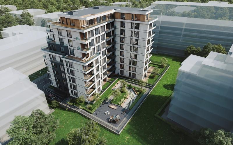 A building that benefits from a great location and various city amenities nearby