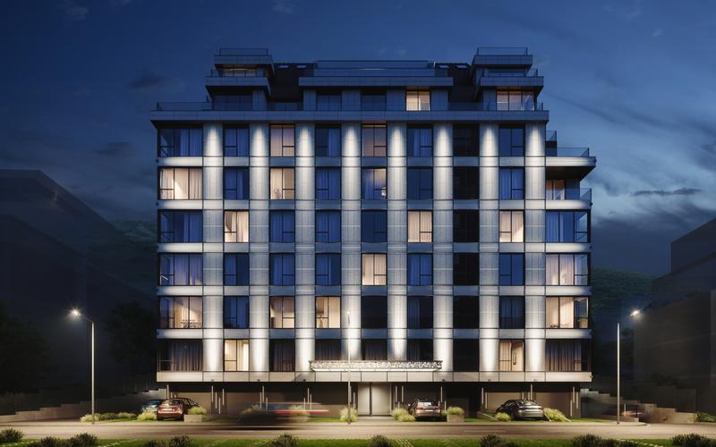 A building that benefits from a great location and various city amenities nearby