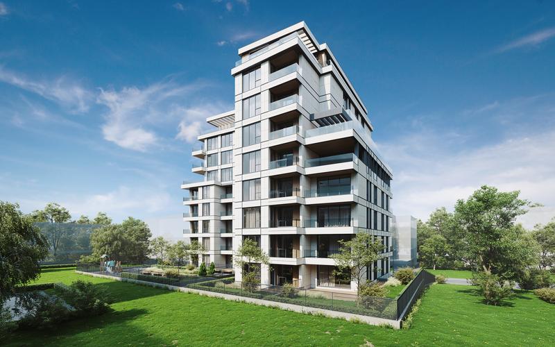 A building that benefits from a great location and various city amenities nearby