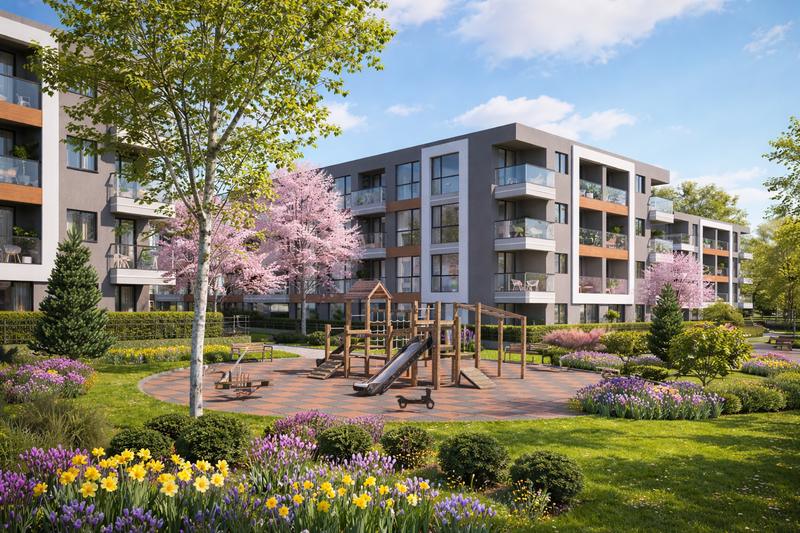 Quality construction and stylish design near the Ring Road and Ring Mall