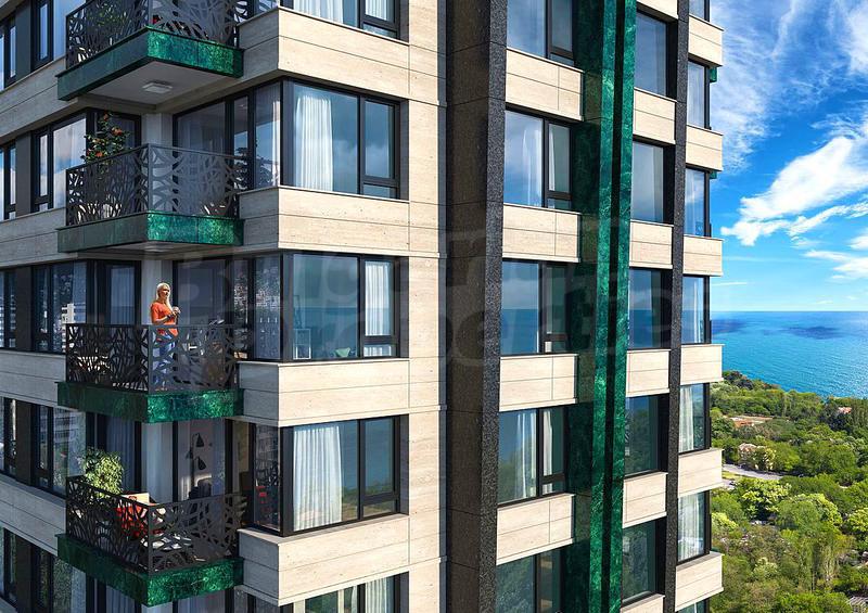 Multifunctional building with Act 14 - the future symbol of Chayka district