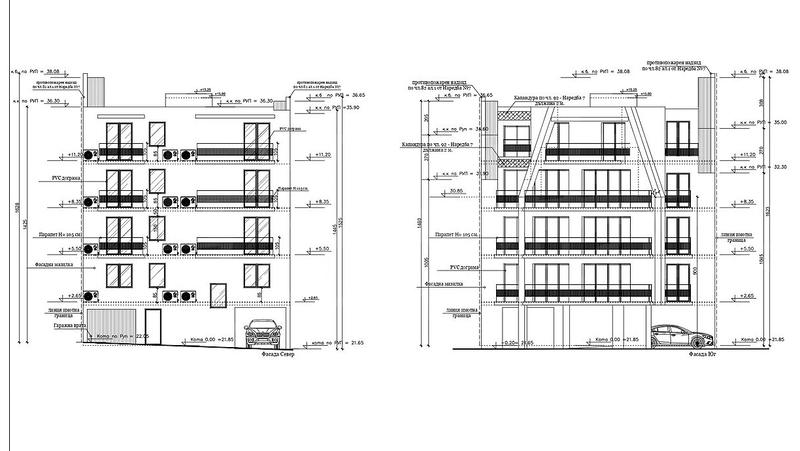 One- and Two-Bedroom Apartments Finished to Bulgarian State Standard