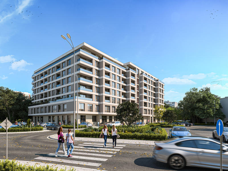 Studios, 1-, 2- and 3-bedroom apartments with easy access to the central parts of Burgas