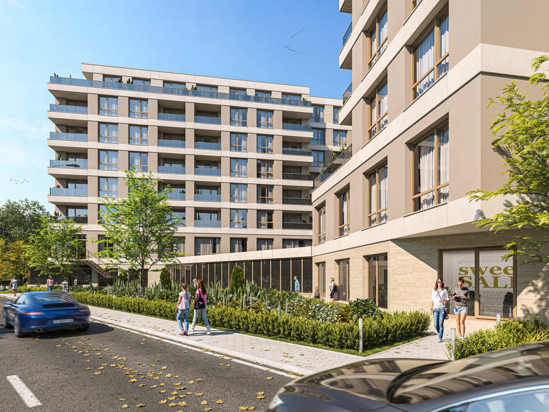 Studios, 1-, 2- and 3-bedroom apartments with easy access to the central parts of Burgas