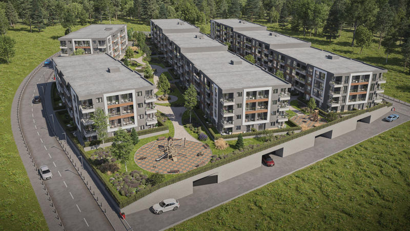 Quality construction and stylish design near the Ring Road and Ring Mall