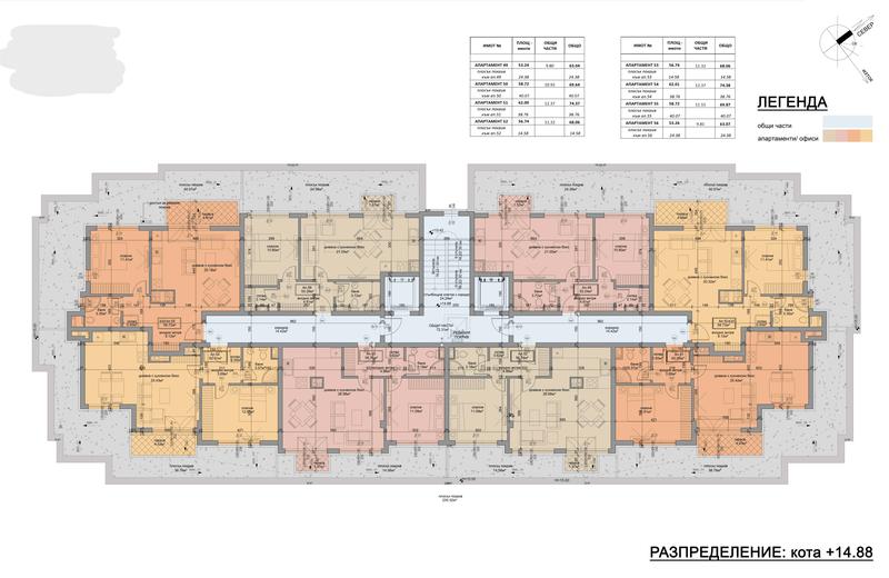 Parking spaces and storage premises in a developed area with excellent infrastructure