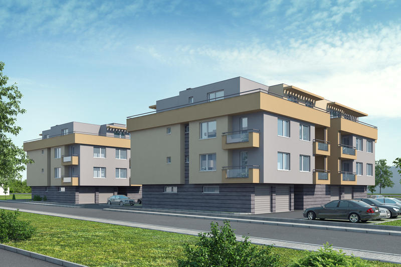 Four-storey buildings with quiet location in fast-growing area with new, modern construction