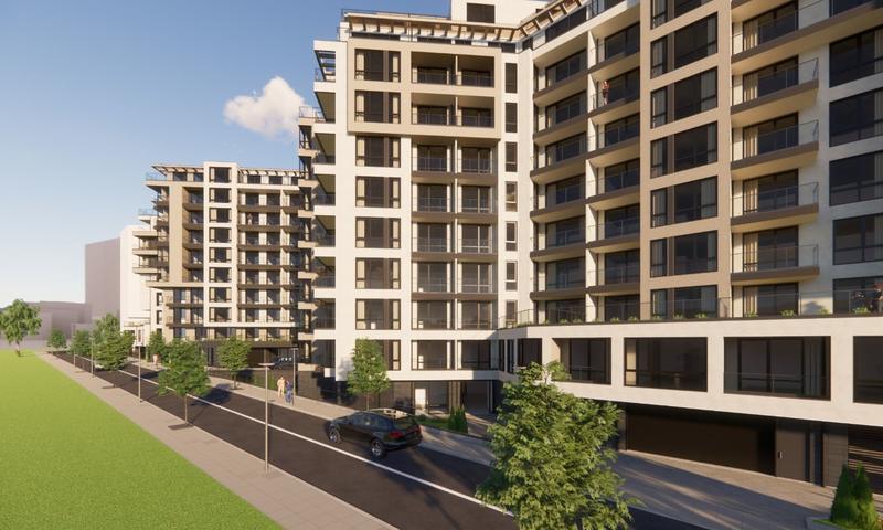 Modern apartments with impressive architecture and excellent location near the Mall, the Airport, business areas and Tsarigradsko Shosse Blvd.