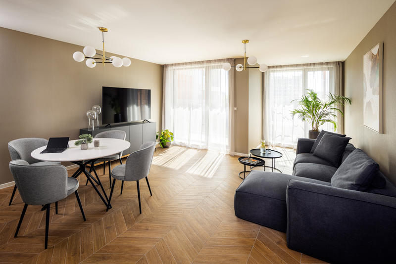 Fully furnished one and two bedroom apartments in Karshiyaka district