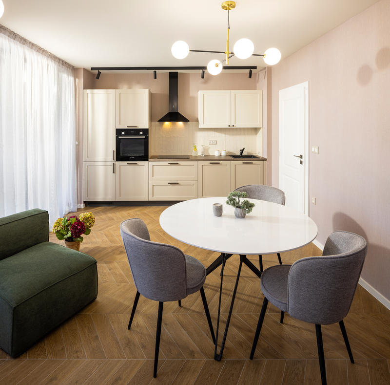 Fully furnished one and two bedroom apartments in Karshiyaka district