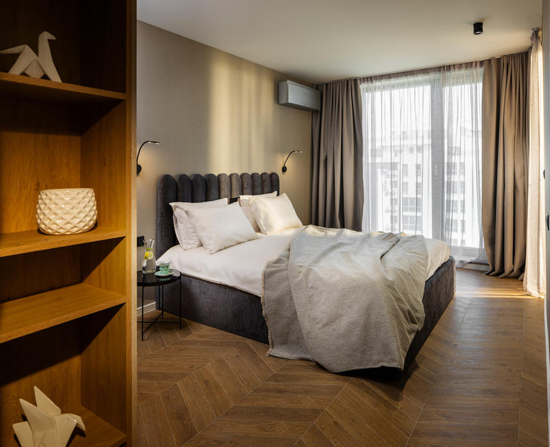 Fully furnished one and two bedroom apartments in Karshiyaka district