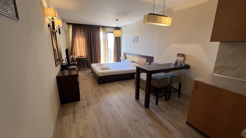 Properties in a complex with richly landscaped garden and swimming pool just 1200 meters from the beach