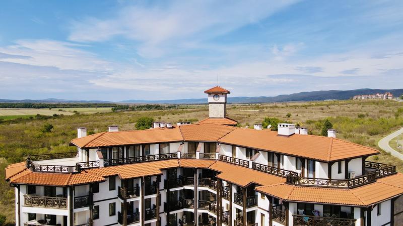 Properties in a complex with richly landscaped garden and swimming pool just 1200 meters from the beach