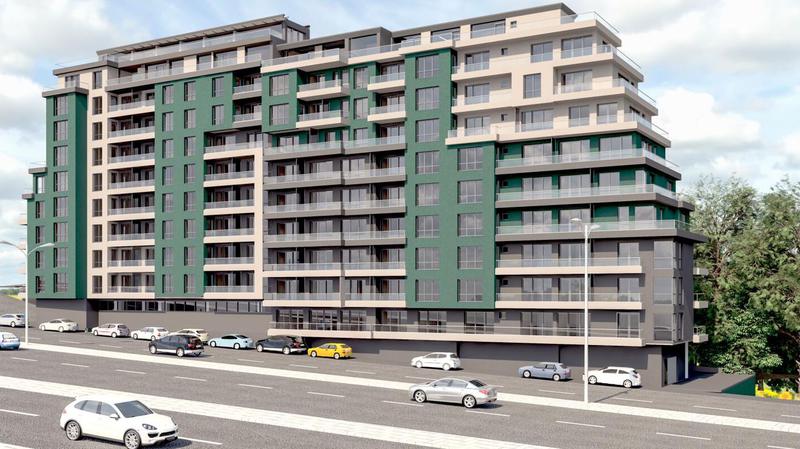 Attractive residential project, high-class construction, next to key boulevard, shops, schools