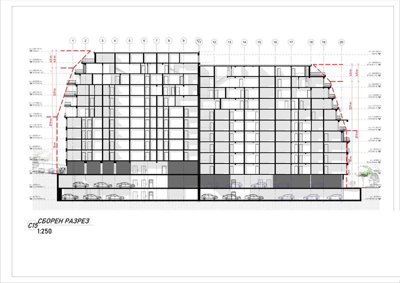 Attractive residential project, high-class construction, next to key boulevard, shops, schools